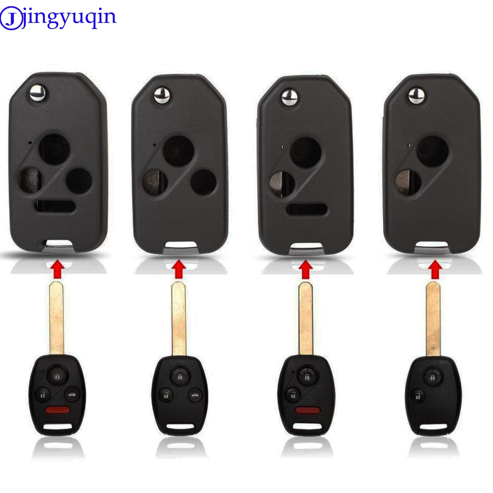 jingyuqin 10ps 3 Button Folding Flip Remote Key Shell Cover For Honda Accord Insight CRV Civic Odyssey Pilot Ridgeline
jingyuqin 10ps 3 Button Folding Flip Remote Key Shell Cover For Honda Accord Insight CRV Civic Odyssey Pilot Ridgeline