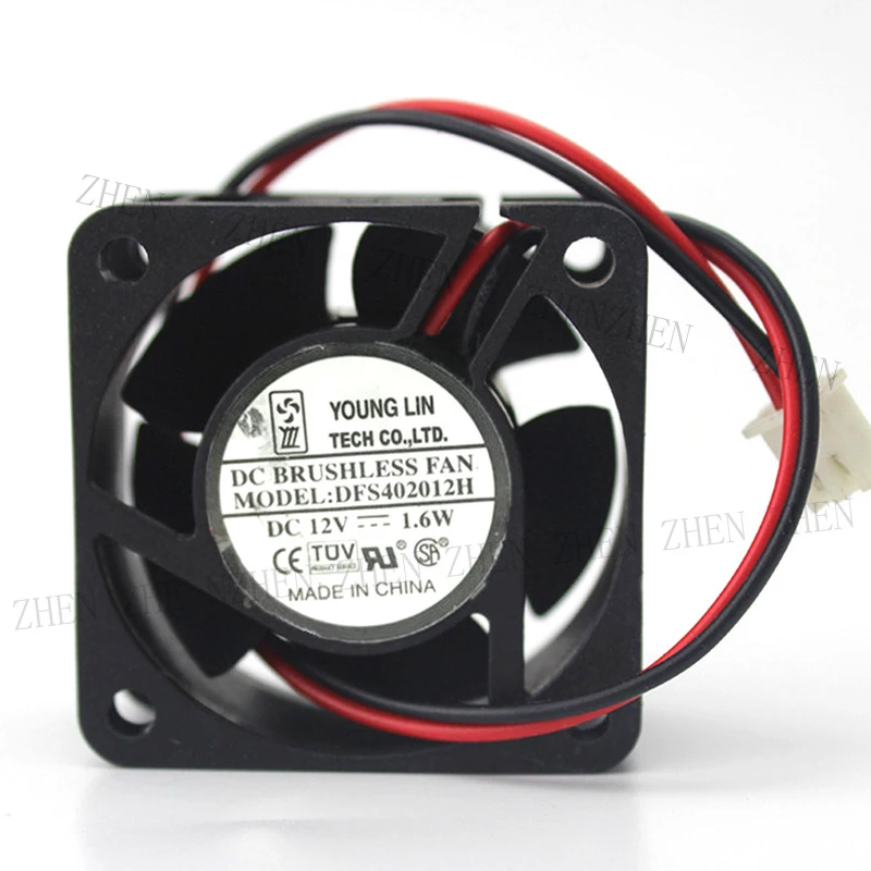 S New for YOUNGLIN DFS402012H 12V 1.6W 2pin cooling fan#QW
S New for YOUNGLIN DFS402012H 12V 1.6W 2pin cooling fan#QW