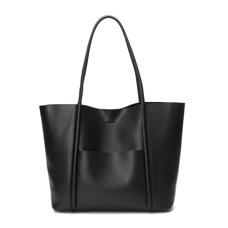 Women Bag Genuine Leather Handbag Luxury Cowhide Casual Large Capacity Commuter Tote Bag Bucket Shopper Daily Bag Big Purse
Women Bag Genuine Leather Handbag Luxury Cowhide Casual Large Capacity Commuter Tote Bag Bucket Shopper Daily Bag Big Purse