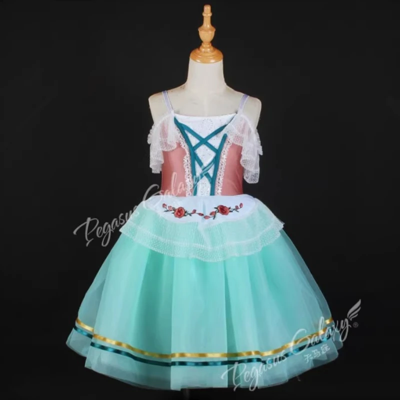 Girls Ballet Tutu Dress Lace Sleeve Elastic Spandex Dress Adult Flower Decoration Sequin Stage Performance Dancewear
Girls Ballet Tutu Dress Lace Sleeve Elastic Spandex Dress Adult Flower Decoration Sequin Stage Performance Dancewear