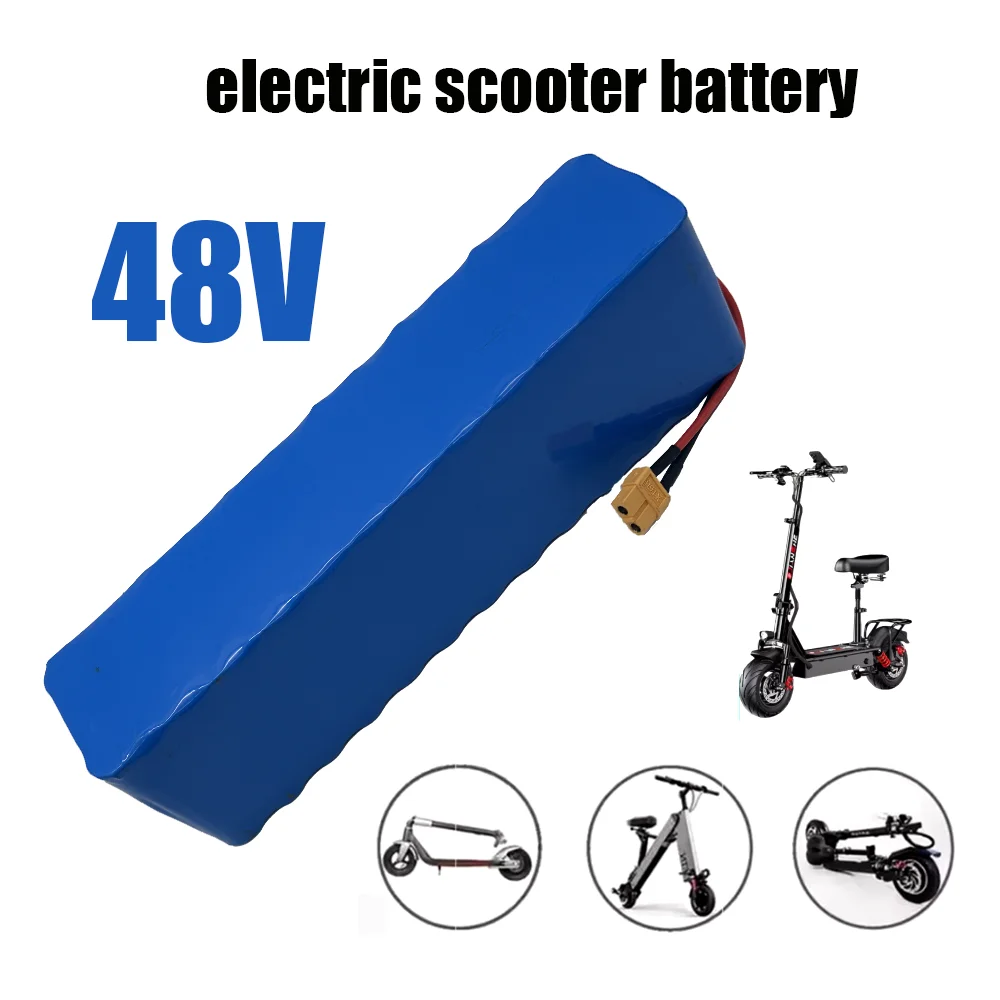 Новый оригинальный литий-ионный аккумулятор 48 В, 20000 мАч, 18650, 13S3P с BMS + зарядное устройство 54,6 В для двигателя 350 Вт-1000 Вт
Новый оригинальный литий-ионный аккумулятор 48 В, 20000 мАч, 18650, 13S3P с BMS + зарядное устройство 54,6 В для двигателя 350 Вт-1000 Вт