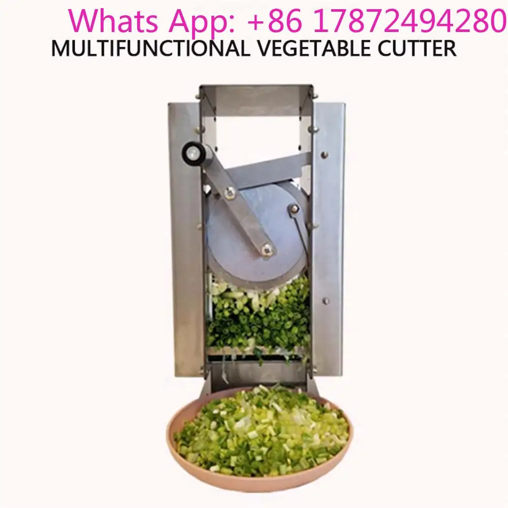Manual Stainless Steel Scallion Cutting Machine Commercial Vegetable Cutter Food Processor
Manual Stainless Steel Scallion Cutting Machine Commercial Vegetable Cutter Food Processor