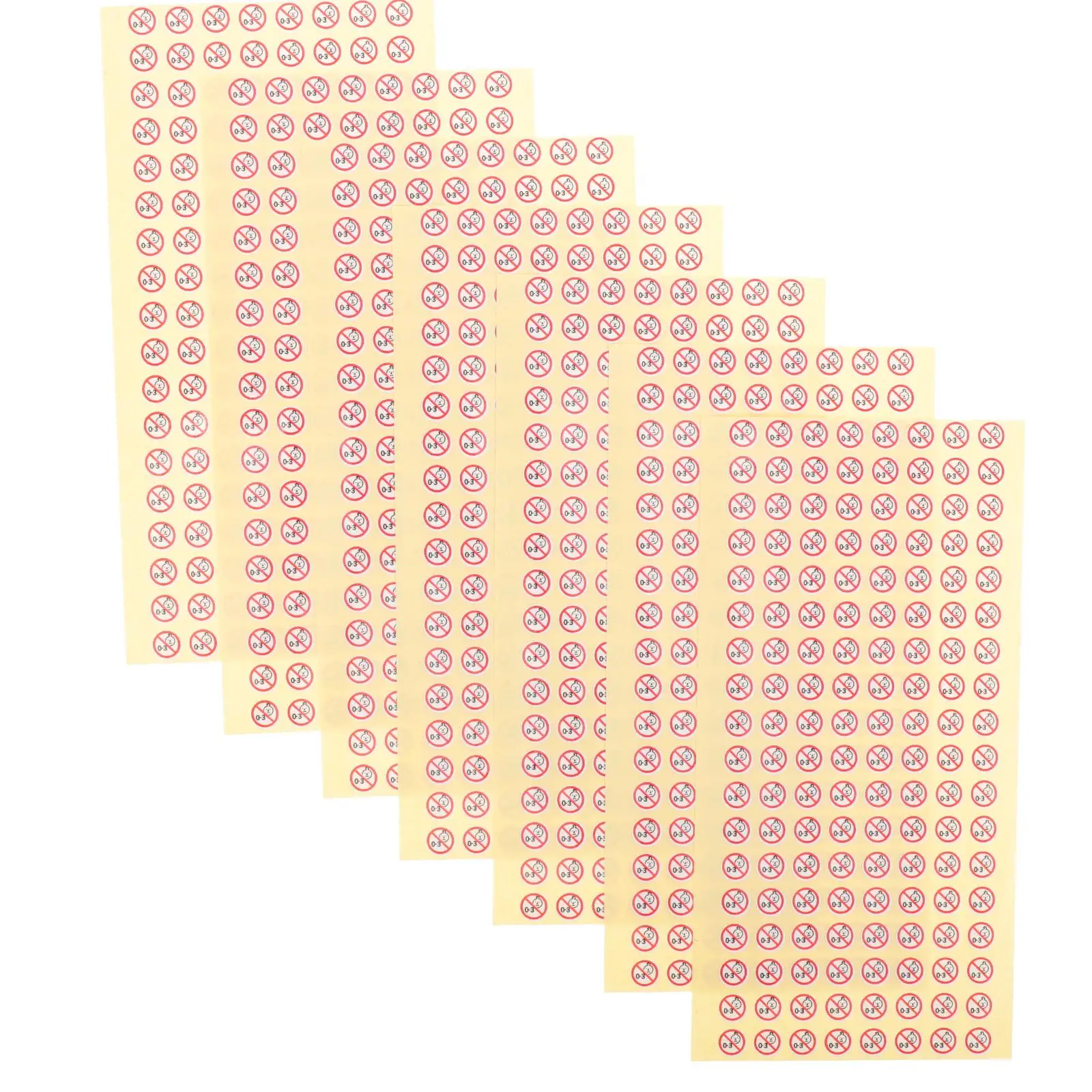 1000pcs Baby Prohibited Labels Bright Colors Easy Use Safe Adhesive Stickers Home Toys Food Water Bottle Identification
1000pcs Baby Prohibited Labels Bright Colors Easy Use Safe Adhesive Stickers Home Toys Food Water Bottle Identification