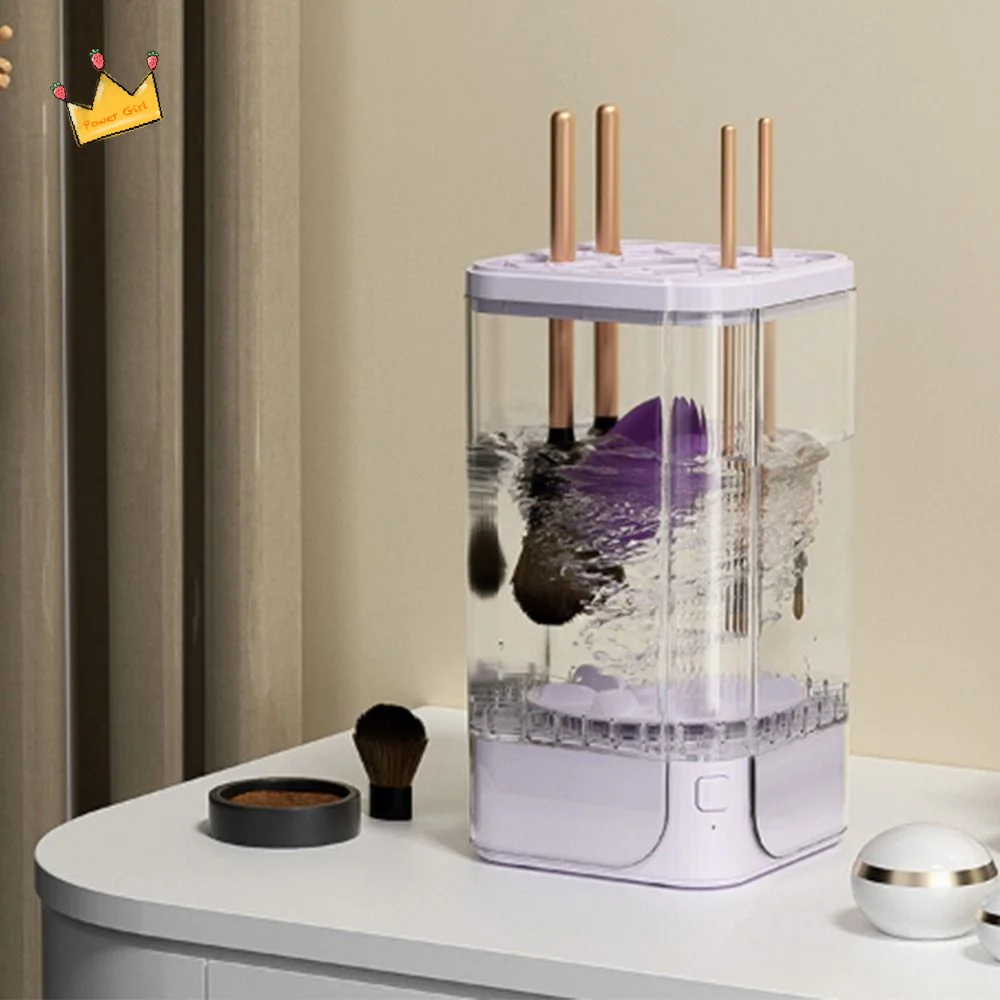 Portable Makeup Brush Cleaning Machine USB Rechargeable UV Disinfection Automatic Makeup Brush Cleaner Automatic Cleaning
Portable Makeup Brush Cleaning Machine USB Rechargeable UV Disinfection Automatic Makeup Brush Cleaner Automatic Cleaning