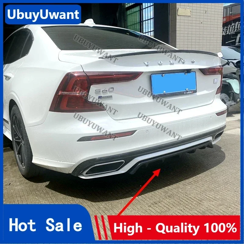 For Volvo S60 V60 (Only For SPORT Style) 3 Pcs ABS REAR BUMPER TRUNK LIP SPOILER DIFFUSER 2020 2021 2022 2023 2024 2025
For Volvo S60 V60 (Only For SPORT Style) 3 Pcs ABS REAR BUMPER TRUNK LIP SPOILER DIFFUSER 2020 2021 2022 2023 2024 2025