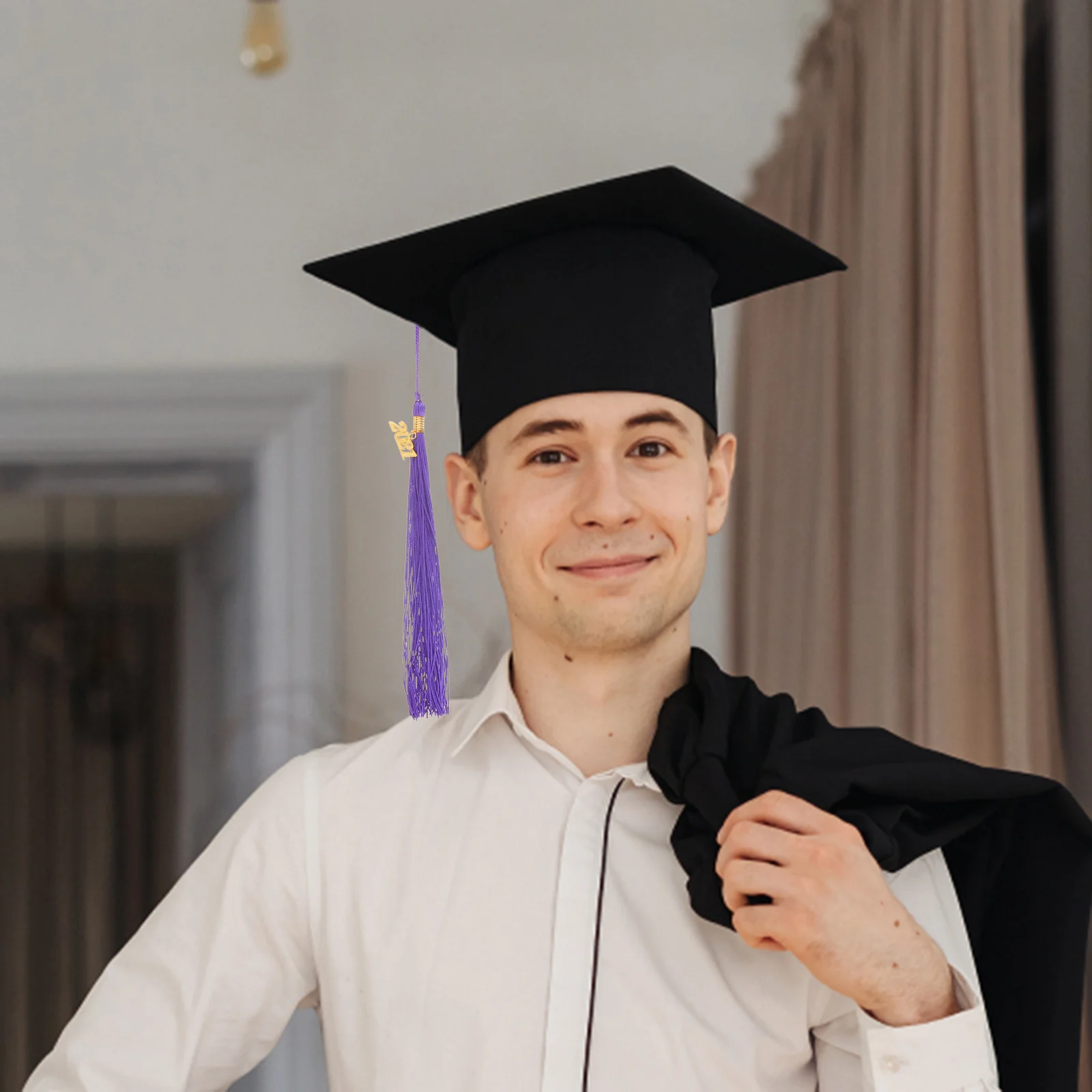 Graduation Tassel For Graduate Ceremony Premium Polyester Silky Touch Keychain Bookmark Bag Decoration Keepsake Accessory
Graduation Tassel For Graduate Ceremony Premium Polyester Silky Touch Keychain Bookmark Bag Decoration Keepsake Accessory