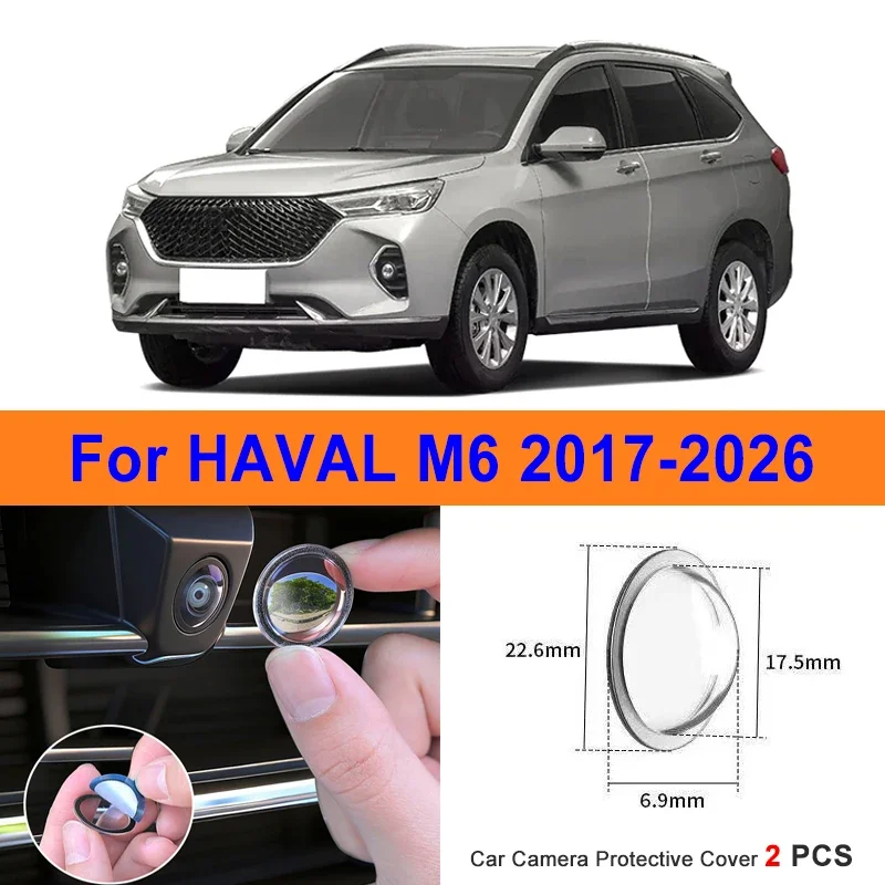 360 Reverse Image Car Camera Cover Anti-Scratch PC Lens Protector Stickers For HAVAL M6 2017-2026 2Pcs
360 Reverse Image Car Camera Cover Anti-Scratch PC Lens Protector Stickers For HAVAL M6 2017-2026 2Pcs