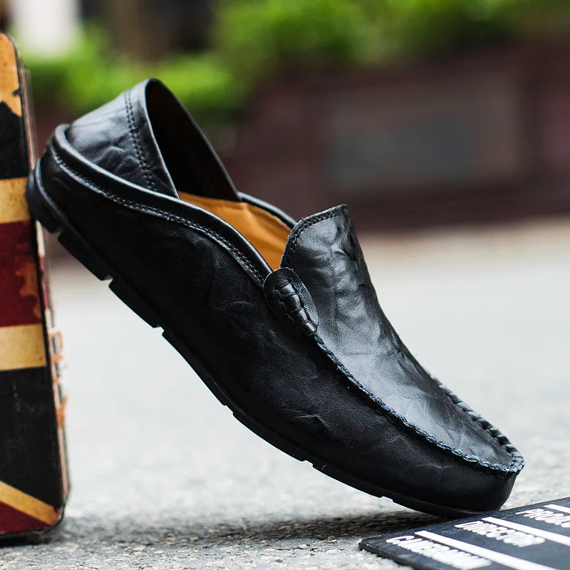 Men's Leather Casual loafers Shoes wedding Dress Shoes New Big Size Moccasins Suede High Quality zapatos
Men's Leather Casual loafers Shoes wedding Dress Shoes New Big Size Moccasins Suede High Quality zapatos