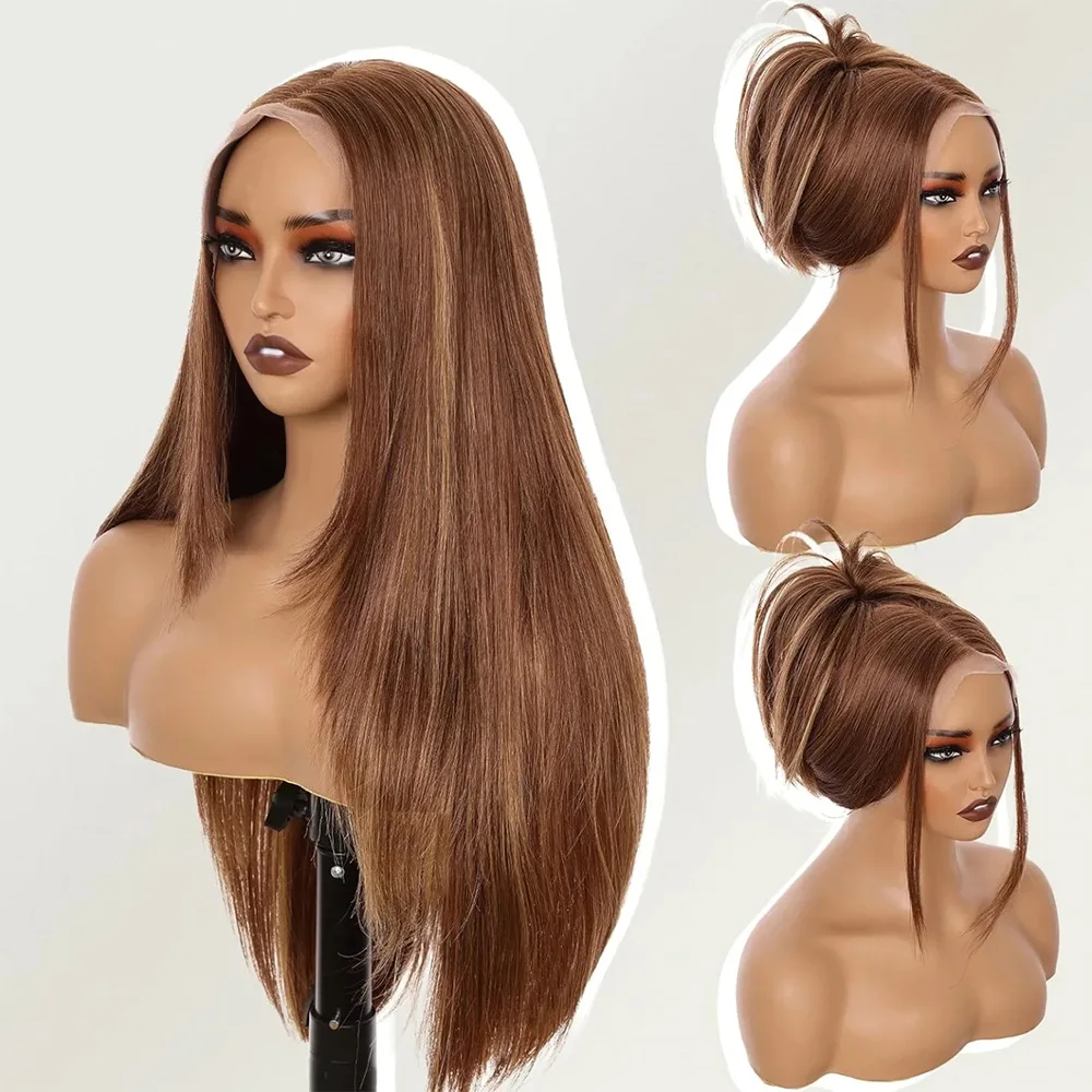 #4 Chocolate Brown Straight Human Hair Wigs 400 Density 13×6 HD Transparent Lace Frontal wig Brazilian Remy Preplucked For Women
#4 Chocolate Brown Straight Human Hair Wigs 400 Density 13×6 HD Transparent Lace Frontal wig Brazilian Remy Preplucked For Women