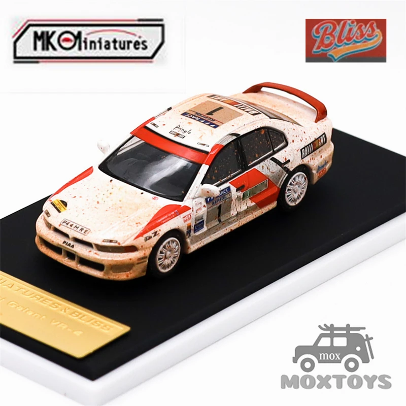 MK Miniatures x Bliss Mold 1:64 Galant Mk8 VR4 White Rally Diecast Model Car
MK Miniatures x Bliss Mold 1:64 Galant Mk8 VR4 White Rally Diecast Model Car