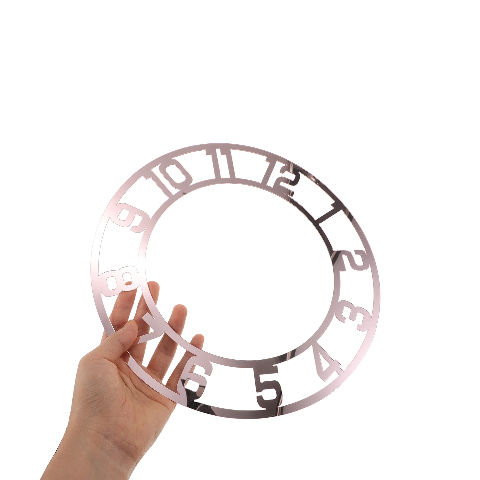 2Pcs Clock Face Mirror Wall Sticker Round Arabic Numerals Acrylic Dial Plate Self Adhesive Wall Clock Decorative Home Living
2Pcs Clock Face Mirror Wall Sticker Round Arabic Numerals Acrylic Dial Plate Self Adhesive Wall Clock Decorative Home Living