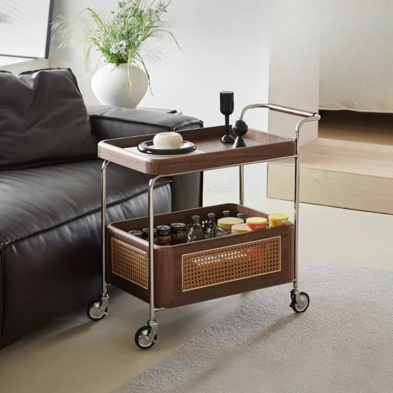 medieval solid wood edge table, movable corner table in the living room, wabi-sabi rattan high-end sofa coffee table
medieval solid wood edge table, movable corner table in the living room, wabi-sabi rattan high-end sofa coffee table