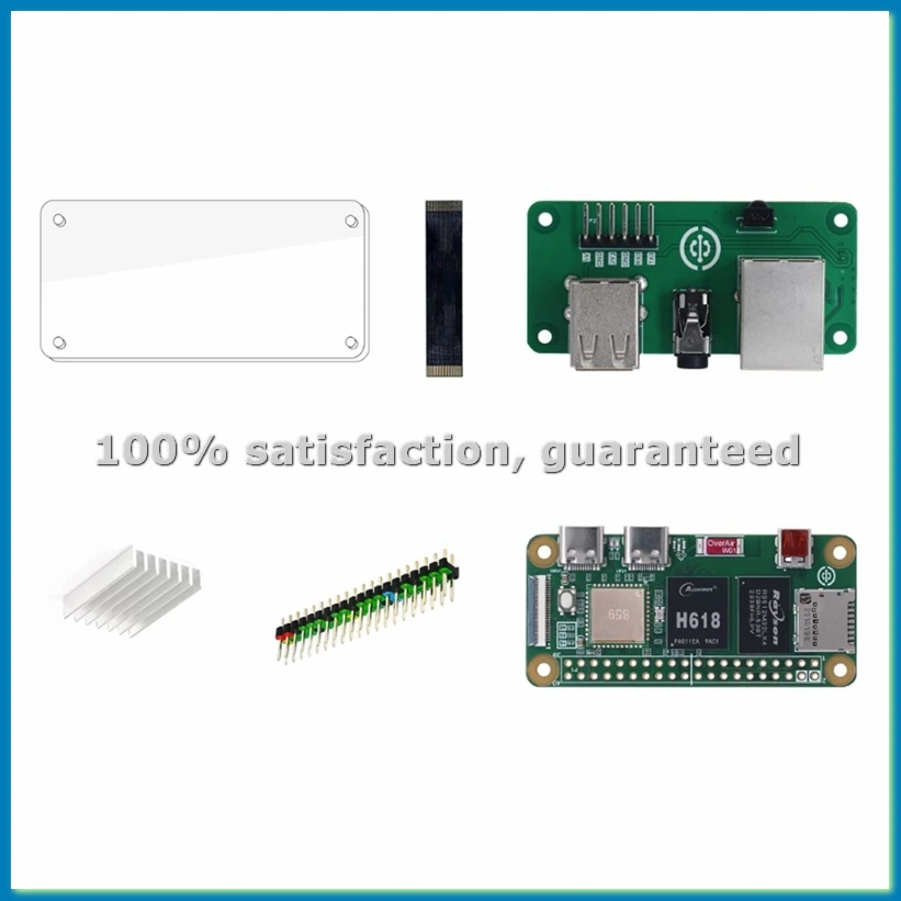 Плата для разработки мини-ПК ZeroW 2GB Allwinner H618 с Wi-Fi и Bluetooth, одноплатный компьютер-A23U
Плата для разработки мини-ПК ZeroW 2GB Allwinner H618 с Wi-Fi и Bluetooth, одноплатный компьютер-A23U