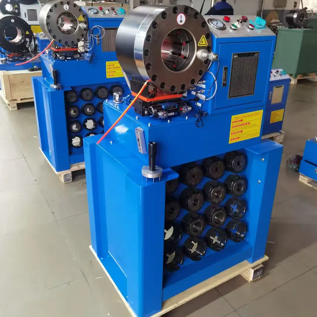 Customized Hydraulic Hose Crimping Machine, BNT-P69, Quick Handle Tool with 10 Sets of dies and Base, 2 inch
Customized Hydraulic Hose Crimping Machine, BNT-P69, Quick Handle Tool with 10 Sets of dies and Base, 2 inch