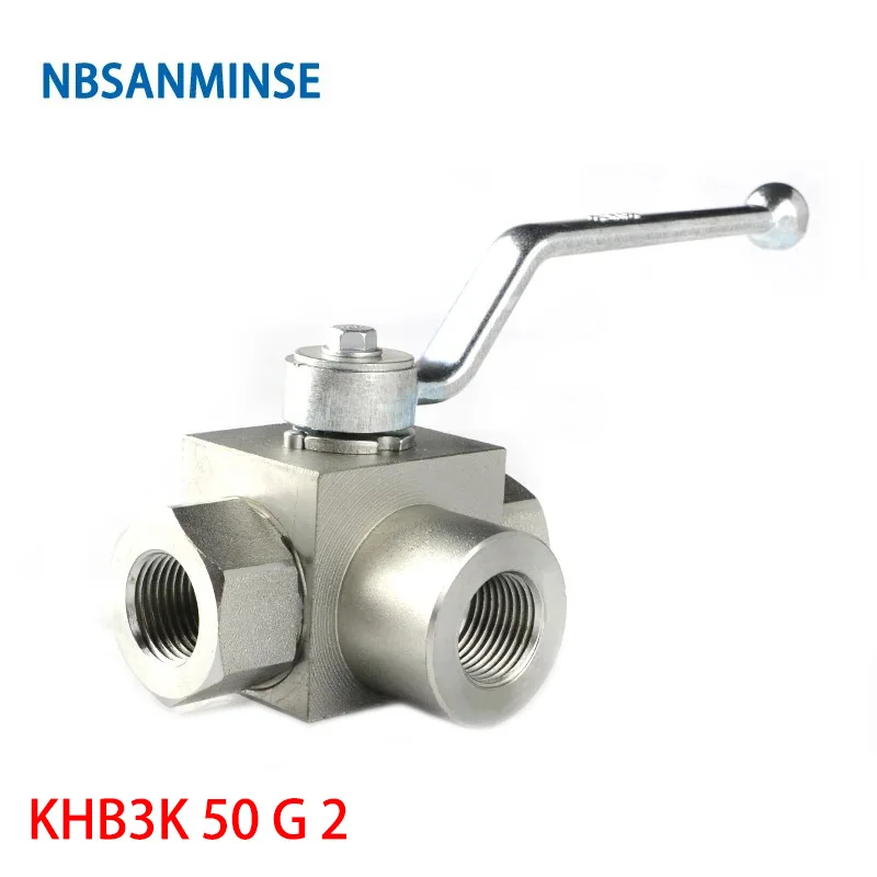 1Pc Hydraulic Three Way Ball Valve KHB Male Thread KHB3K-G2" 31.5 Mpa Carbon Steel High Pressure Oil Valve NBSANMINSE
1Pc Hydraulic Three Way Ball Valve KHB Male Thread KHB3K-G2" 31.5 Mpa Carbon Steel High Pressure Oil Valve NBSANMINSE