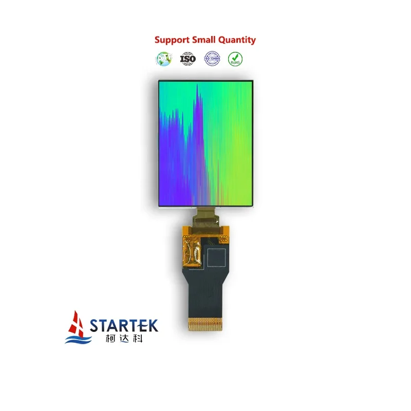 2,4-дюймовый OLED-модуль с разрешением 450x600 LTPS AMOLED-панель с интерфейсом SPI/MCU/MIPI
2,4-дюймовый OLED-модуль с разрешением 450x600 LTPS AMOLED-панель с интерфейсом SPI/MCU/MIPI