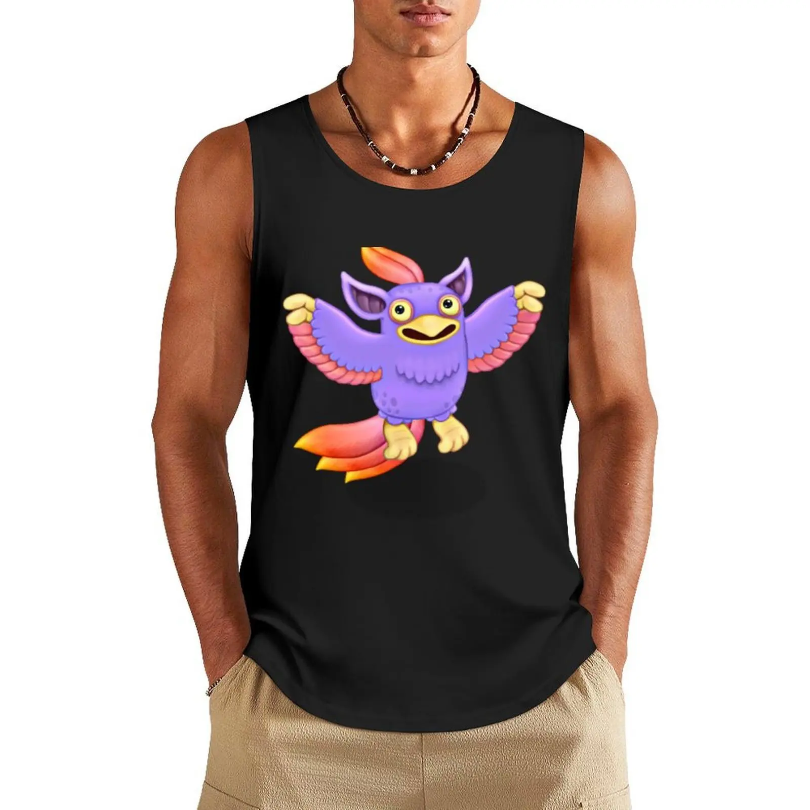 My Singing Monsters character Tweedle Tank Top Sleeveless men muscle t-shirt gym shirt man anime t-shirts
My Singing Monsters character Tweedle Tank Top Sleeveless men muscle t-shirt gym shirt man anime t-shirts