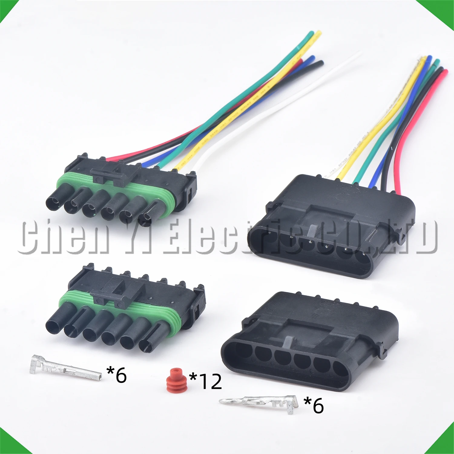 6 Pin 2.5 Series automotive electrical cable housing plug waterproof plastic wire harness auto connector 12010975 1201579
6 Pin 2.5 Series automotive electrical cable housing plug waterproof plastic wire harness auto connector 12010975 1201579