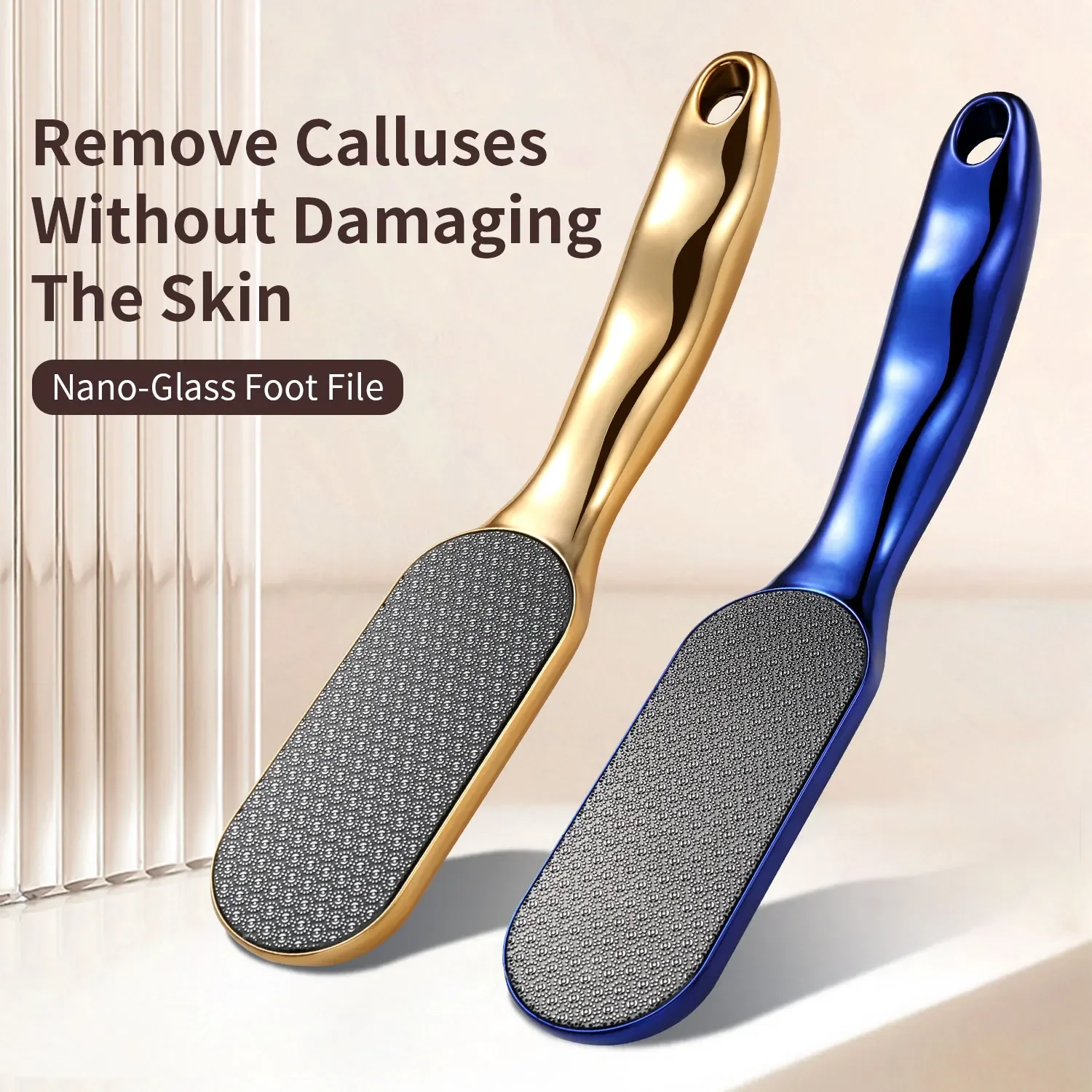 Veins Grain Nano Glass Foot File Dead Skin Remover for Heel Sole Scrubber Easy Clean Pedicure Tool for Salon Home Use Hangable
Veins Grain Nano Glass Foot File Dead Skin Remover for Heel Sole Scrubber Easy Clean Pedicure Tool for Salon Home Use Hangable