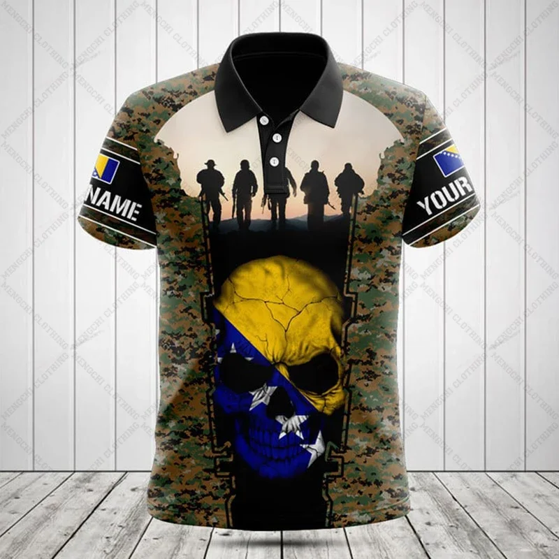 Custom Name Bosnia & Herzegovina Lily Symbol Polo Shirts Unisex Summer Daily Clothes Oversized Sportswear Short Sleeve Tops
Custom Name Bosnia & Herzegovina Lily Symbol Polo Shirts Unisex Summer Daily Clothes Oversized Sportswear Short Sleeve Tops