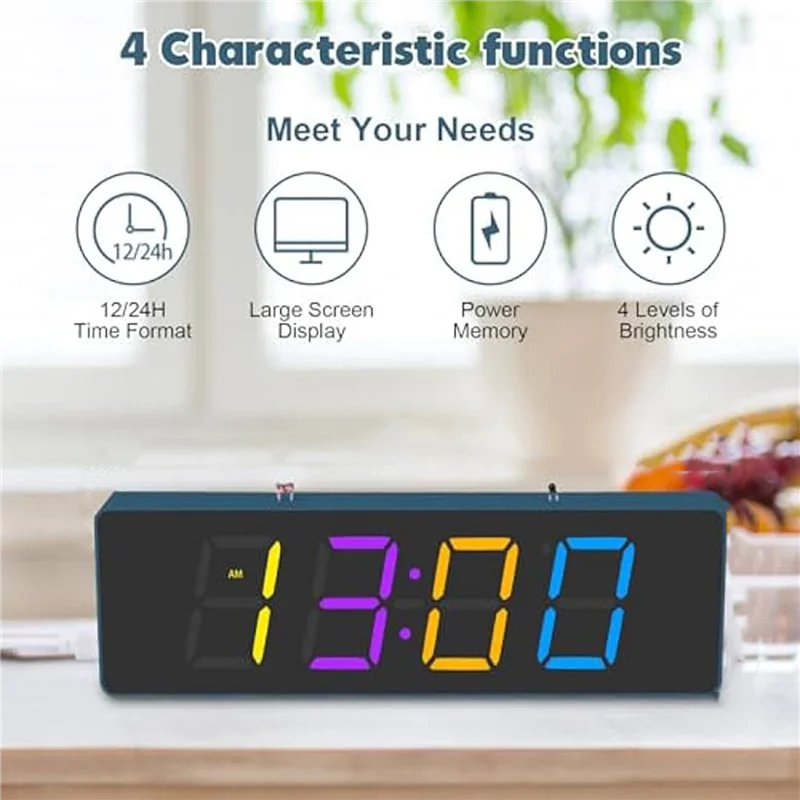 AC88-2X Soldering Practice Kit, 4-Digit Digital Alarm Clock Kit With RGB Colorful Modes
AC88-2X Soldering Practice Kit, 4-Digit Digital Alarm Clock Kit With RGB Colorful Modes