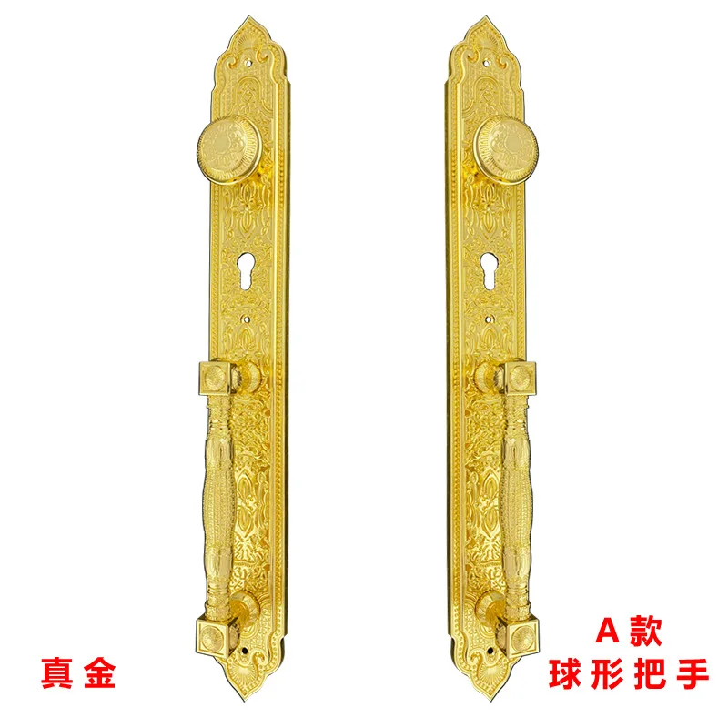 Brass European-style villa large wooden door lock opposite meeting room double opening Chinese door lock
Brass European-style villa large wooden door lock opposite meeting room double opening Chinese door lock