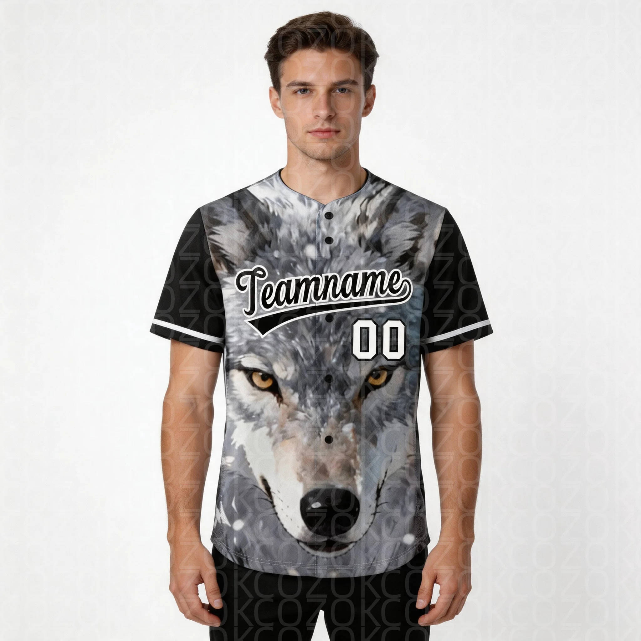 Wolf Baseball Jersey Men Women Short Sleeve Shirt 3D Printed Shirt Team Shirts Hip Hop Unisex Tops
Wolf Baseball Jersey Men Women Short Sleeve Shirt 3D Printed Shirt Team Shirts Hip Hop Unisex Tops