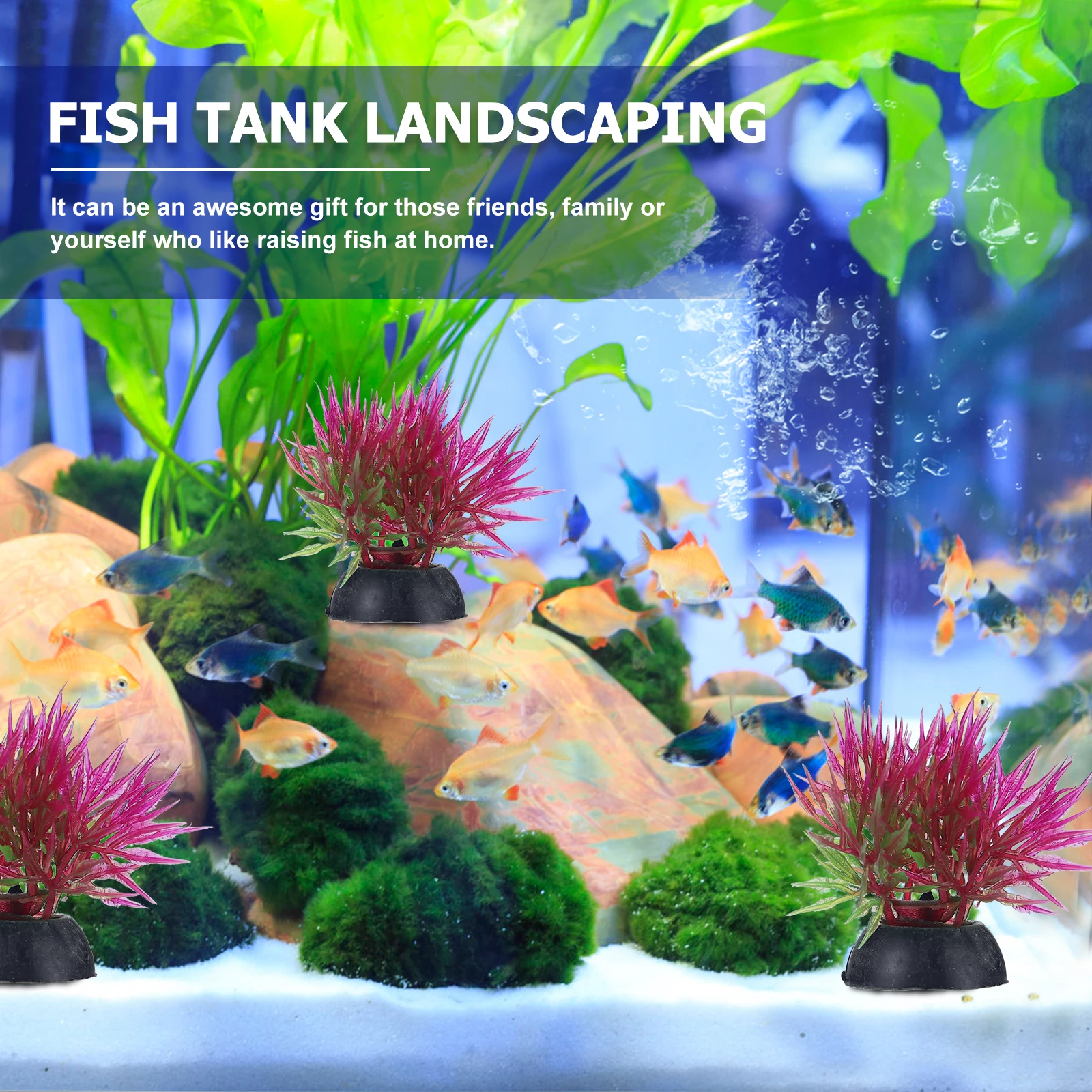 20Pcs Aquarium Water Plants Plastic Fish Tank Decorations Artificial Aquatic Plants Realistic Fish Tank Plant Decor
20Pcs Aquarium Water Plants Plastic Fish Tank Decorations Artificial Aquatic Plants Realistic Fish Tank Plant Decor