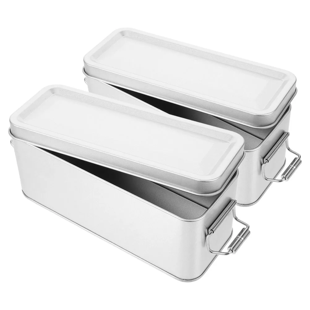 2Pcs Rectangular Tinplate Box Sturdy Metal Tin Storage Container for Cookies Candy Pineapple Cakes Baking Gift Box
2Pcs Rectangular Tinplate Box Sturdy Metal Tin Storage Container for Cookies Candy Pineapple Cakes Baking Gift Box