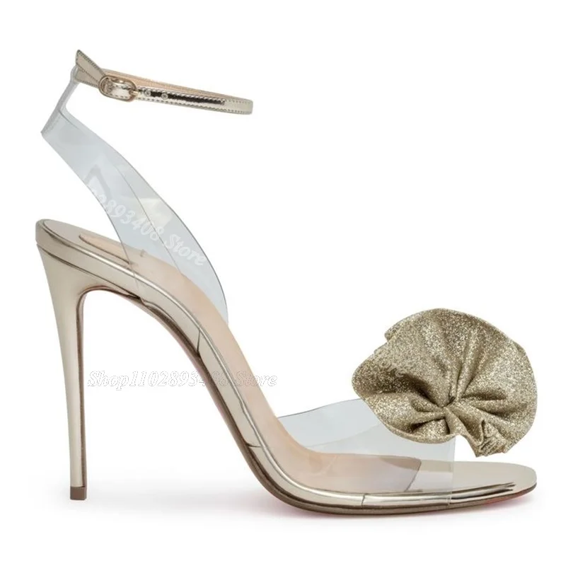 Clear PVC Glitter Flower Decor Sandals Ankle Buckle Peep Toe Summer British Style Women Party Sandals 2024 Zapatos Para Mujere
Clear PVC Glitter Flower Decor Sandals Ankle Buckle Peep Toe Summer British Style Women Party Sandals 2024 Zapatos Para Mujere
