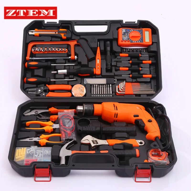 ZTEM Big MAC Electric Drill Power Tool Sets 28-246PCS Impact Drill Screwdriver Sets Automotive Tools Kit Auto Repair Toolbox
ZTEM Big MAC Electric Drill Power Tool Sets 28-246PCS Impact Drill Screwdriver Sets Automotive Tools Kit Auto Repair Toolbox