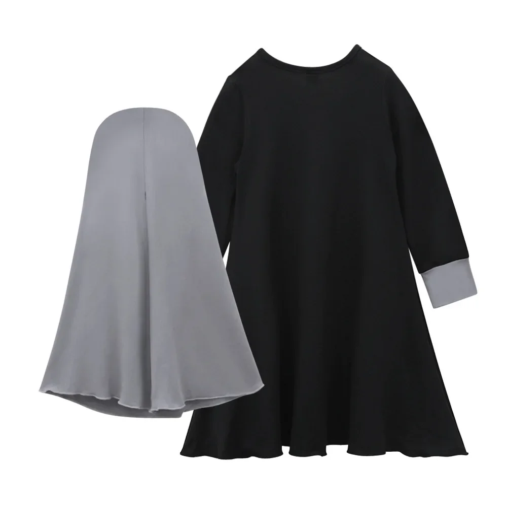 2 Piece Girls Muslim Sets Khimar Abaya Dress for Children Scarf Robe Prayer Clothes Kid Ramadan Burqa Islam Kaftan Gown Jalabiya
2 Piece Girls Muslim Sets Khimar Abaya Dress for Children Scarf Robe Prayer Clothes Kid Ramadan Burqa Islam Kaftan Gown Jalabiya