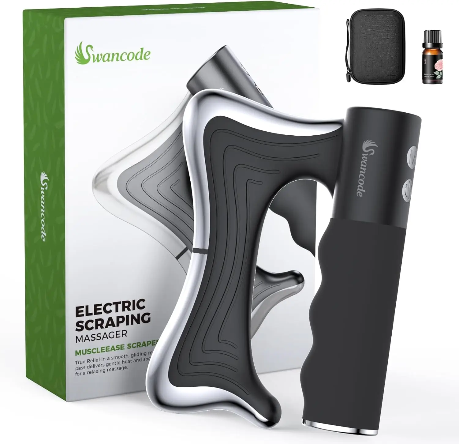 Heated Muscle Scraper with LED Display, Adjustable Warm Therapy & Vibration, Rechargeable Wireless for Full Body Use
Heated Muscle Scraper with LED Display, Adjustable Warm Therapy & Vibration, Rechargeable Wireless for Full Body Use