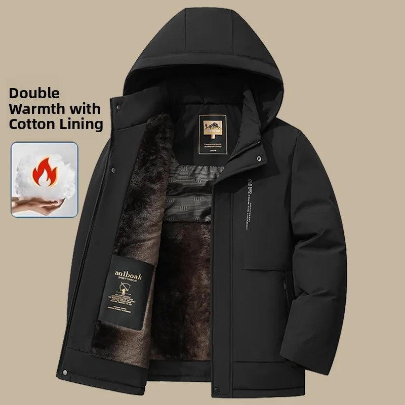 Warm Fce Lined Thiened Hooded Men's Cotton Jaet Casual Faion Urban Sle Loose Fit ort Length Pure Color Winter Ne...
Warm Fce Lined Thiened Hooded Men's Cotton Jaet Casual Faion Urban Sle Loose Fit ort Length Pure Color Winter Ne...