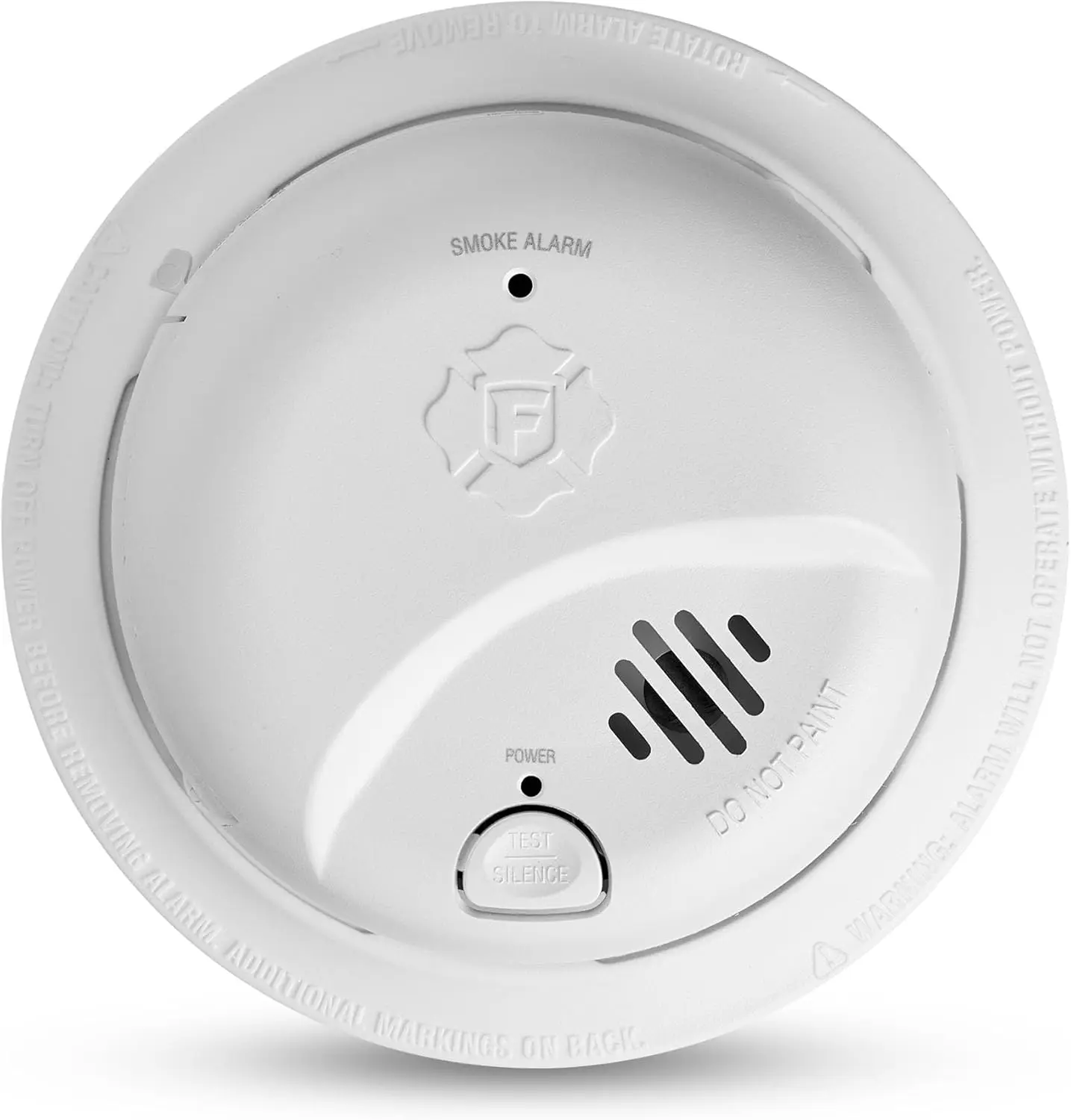 Hardwired Smoke Alarm with Battery Backup, Interconnect Feature, 1-Pack for Home Safety
Hardwired Smoke Alarm with Battery Backup, Interconnect Feature, 1-Pack for Home Safety