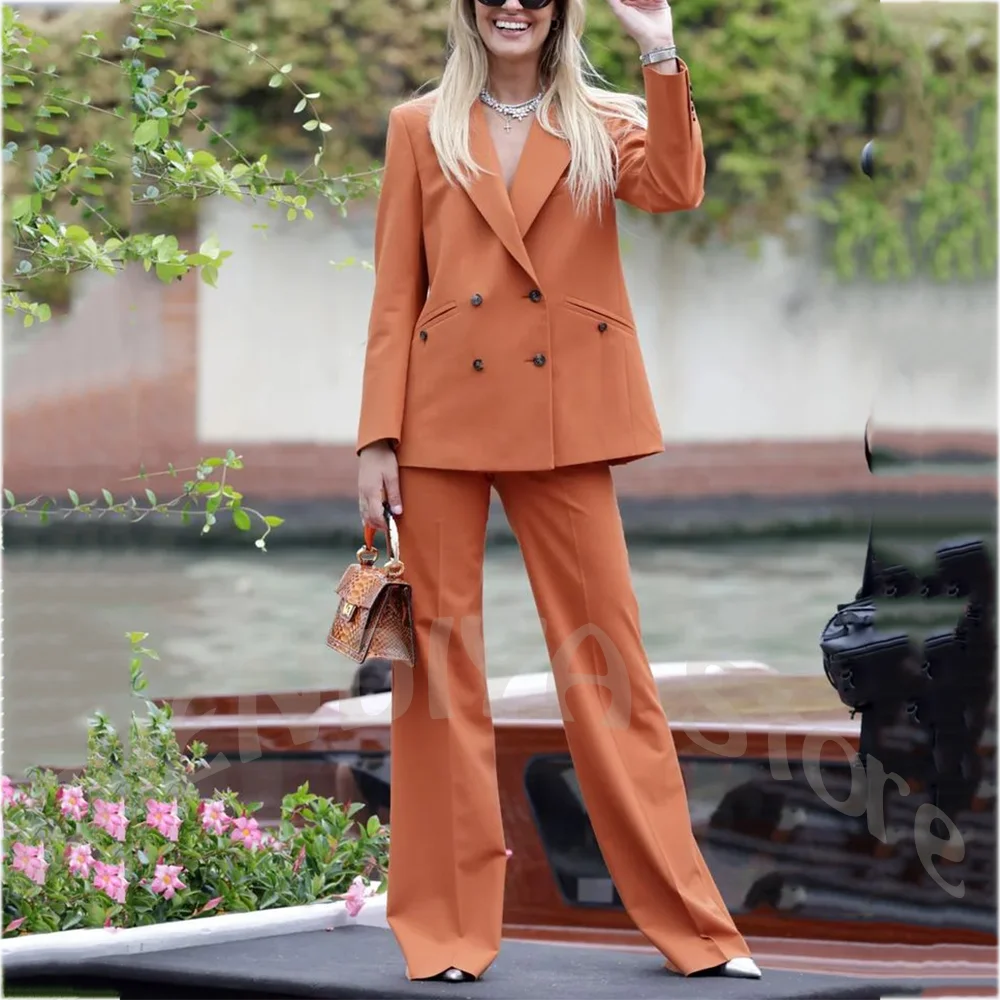Elegant Double Breasted Women's Suits Modern Cut Peaked Lapel All Seasons Business Office Timeless Formal Outfit 2 Piece
Elegant Double Breasted Women's Suits Modern Cut Peaked Lapel All Seasons Business Office Timeless Formal Outfit 2 Piece