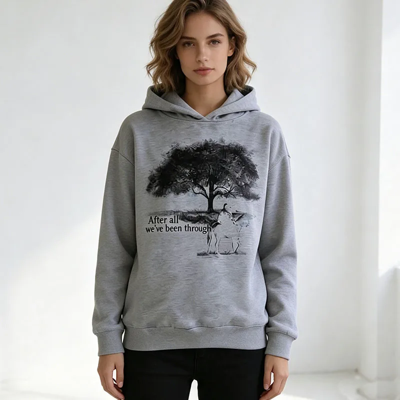 European American Tree Print Pocketless Long Sleeved Pullover Hoodie Retro Fashion Street Loose Casual Sweatshirt Top Men Women
European American Tree Print Pocketless Long Sleeved Pullover Hoodie Retro Fashion Street Loose Casual Sweatshirt Top Men Women