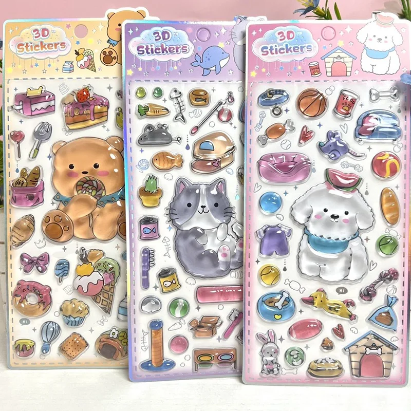 Kawaii Cartoon Little Bear Marine Life Sticker Cute 3D Relief Crystal Sticker Diy Phone Case Water Bottle Anime Peripherals Gift
Kawaii Cartoon Little Bear Marine Life Sticker Cute 3D Relief Crystal Sticker Diy Phone Case Water Bottle Anime Peripherals Gift