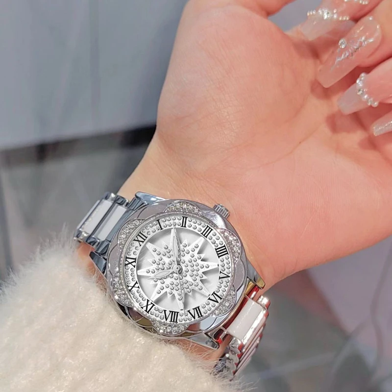 NewGood Luck Luxury Pentagram Luminous Hollow Quartz Watch Waterproof Leisure Student Fashion Elegant Ladies Watch Birthday Gift
NewGood Luck Luxury Pentagram Luminous Hollow Quartz Watch Waterproof Leisure Student Fashion Elegant Ladies Watch Birthday Gift