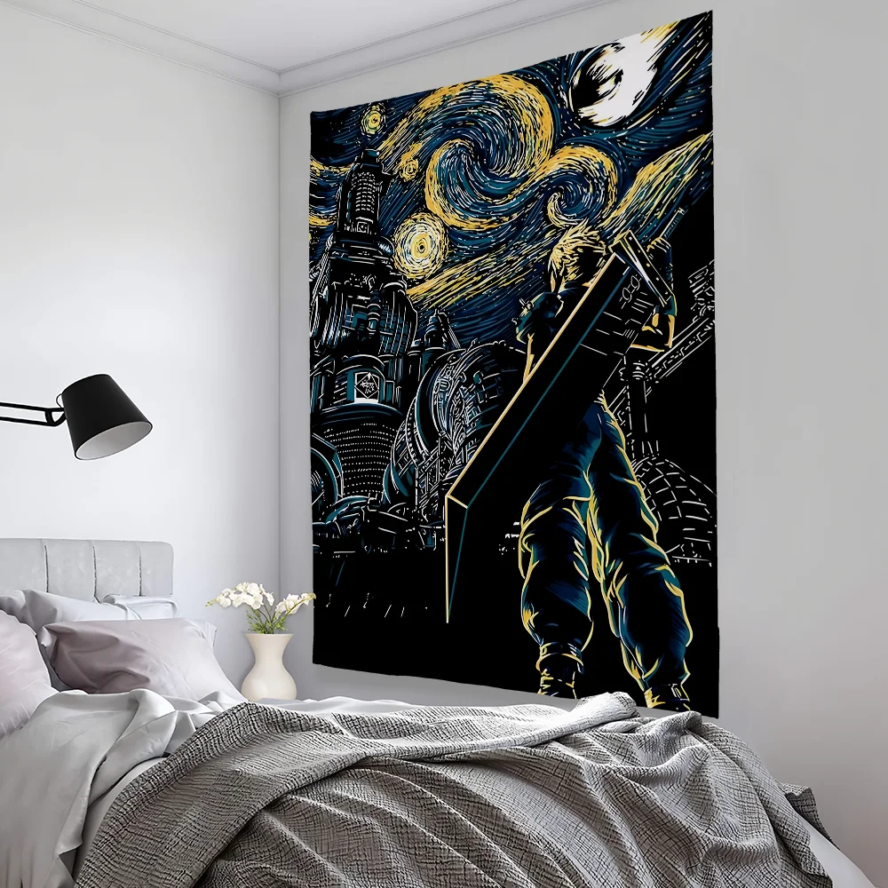 F-Final F-FantasyS Game Cool Tapestry Bedroom Living Bar Garden Outdoor Microfiber Festival Decoration Background Art Banner
F-Final F-FantasyS Game Cool Tapestry Bedroom Living Bar Garden Outdoor Microfiber Festival Decoration Background Art Banner