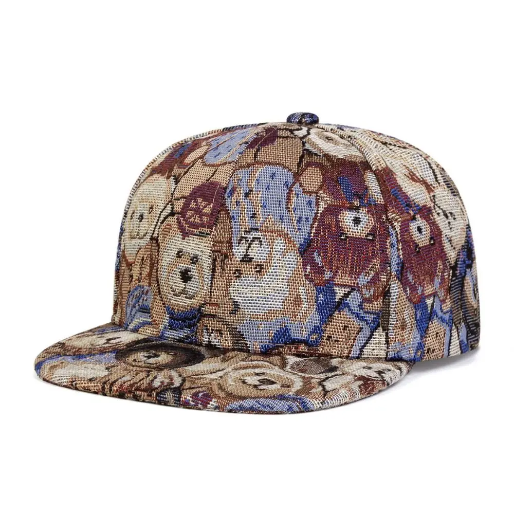Casual Cute Bear Print Children's Baseball Cap Cotton Flat Brim Snapback Caps Cartoon Kids Duckbill Cap
Casual Cute Bear Print Children's Baseball Cap Cotton Flat Brim Snapback Caps Cartoon Kids Duckbill Cap