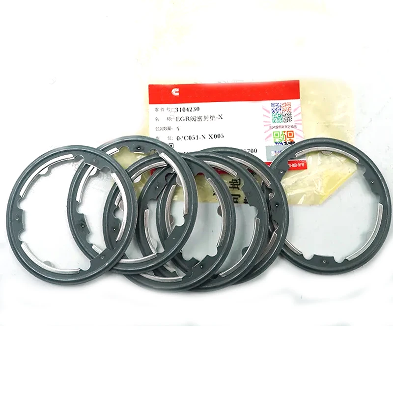 3104230 Engine Spare Parts for Cummins EXH GAS RCN EGR Exhaust Gas Recirculation Valve Gasket 3104230
3104230 Engine Spare Parts for Cummins EXH GAS RCN EGR Exhaust Gas Recirculation Valve Gasket 3104230