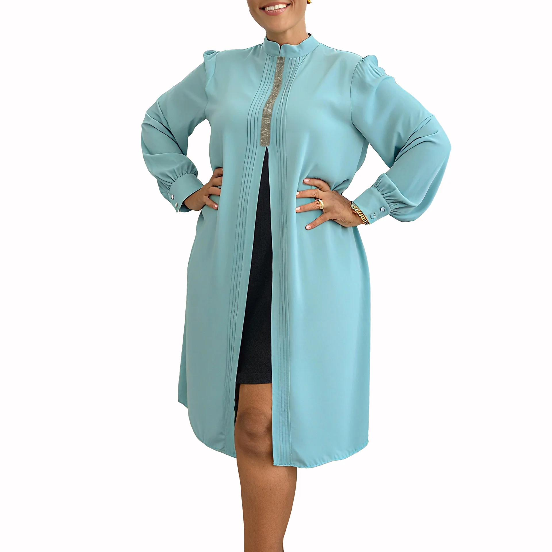 Осеннее элегантное африканское женское платье из полиэстера с длинным рукавом больших размеров длиной до колена Дашики, африканская одежда, платье Анкары
Осеннее элегантное африканское женское платье из полиэстера с длинным рукавом больших размеров длиной до колена Дашики, африканская одежда, платье Анкары