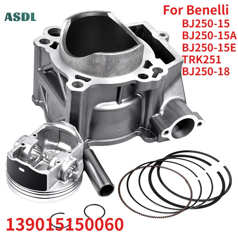 For Benelli BJ250-15 15A BJ250 15E TRK251 BJ 250-18 139015150060 Motorcycle Engine Spare Parts Cylinder Head Piston Ring Kit
For Benelli BJ250-15 15A BJ250 15E TRK251 BJ 250-18 139015150060 Motorcycle Engine Spare Parts Cylinder Head Piston Ring Kit