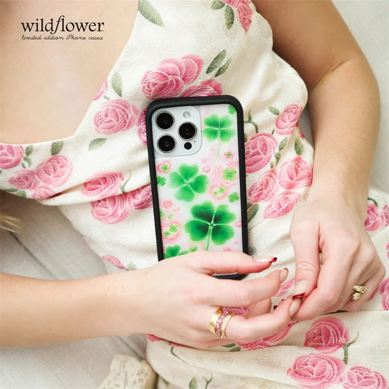 2026 lucky four-leaf clover Heart Love flower Miss Lucky Wildflower Phone Case For iPhone 17 16 15 14 13 12 Pro Max Cover
2026 lucky four-leaf clover Heart Love flower Miss Lucky Wildflower Phone Case For iPhone 17 16 15 14 13 12 Pro Max Cover