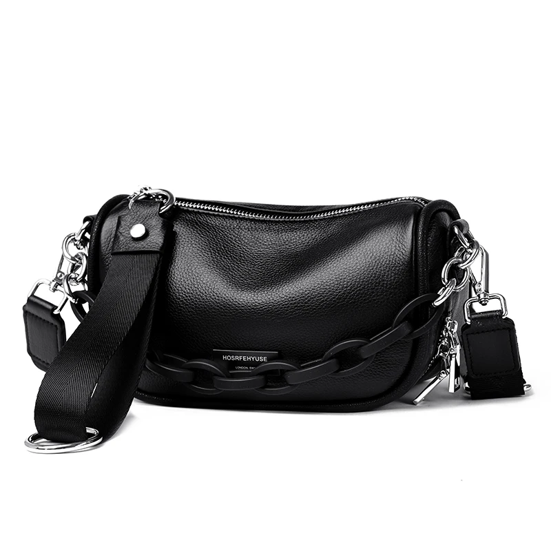 Women's Genuine Leather Crossbody Versatile Fashion Chains Shoulder Bag Girl Niche Design Casual Commuting Bag сумка через плечо
Women's Genuine Leather Crossbody Versatile Fashion Chains Shoulder Bag Girl Niche Design Casual Commuting Bag сумка через плечо
