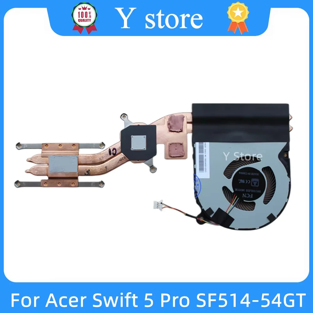 Y Store новый оригинальный охлаждающий вентилятор-радиатор для Acer Swift 5 Pro SF514-54GT термомодуль радиатора быстрая доставка
Y Store новый оригинальный охлаждающий вентилятор-радиатор для Acer Swift 5 Pro SF514-54GT термомодуль радиатора быстрая доставка