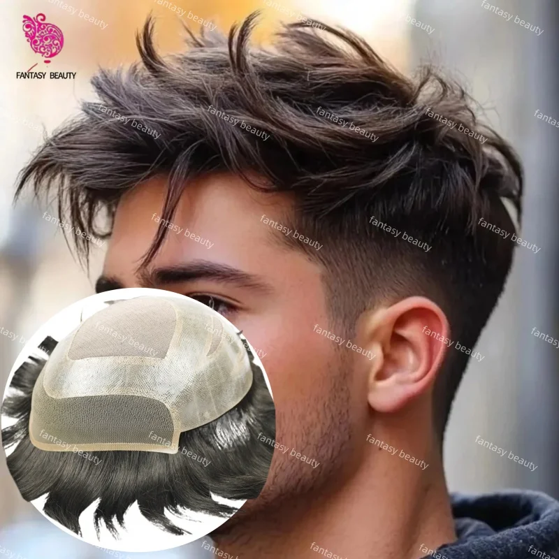 Мужской парик Comfort Net Swiss Lace&Front PU Versalite с невидимой линией роста волос 210 # 220 черных, коричневых, серых, светлых париков из 100% натуральных человеческих волос
Мужской парик Comfort Net Swiss Lace&Front PU Versalite с невидимой линией роста волос 210 # 220 черных, коричневых, серых, светлых париков из 100% натуральных человеческих волос