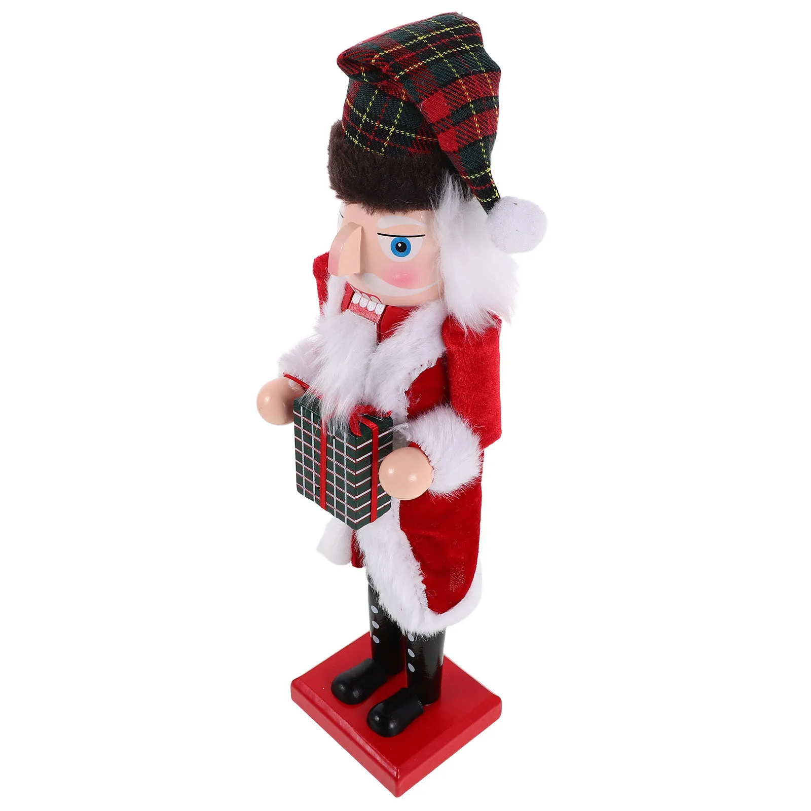 38cm 14.93in Nutcracker Wooden Chef Puppet Traditional Craft for Tabletop Holiday Decoration Nutcracker Soldier Puppet
38cm 14.93in Nutcracker Wooden Chef Puppet Traditional Craft for Tabletop Holiday Decoration Nutcracker Soldier Puppet