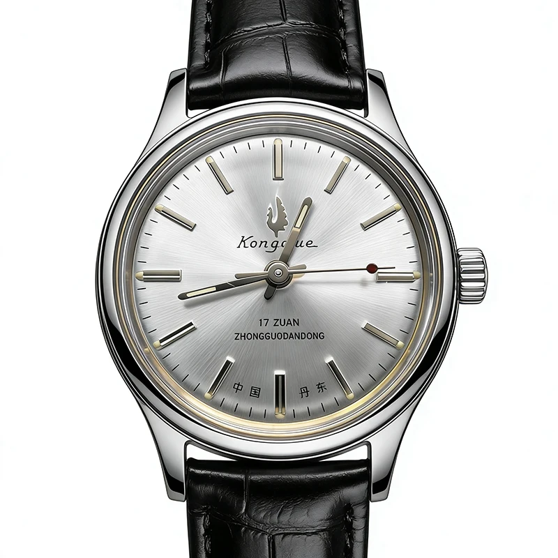 Dandong watch Limited Edition Men's Watch Manual Mechanical Watch Collector Series Stainless Steel Glass Simple Business Watch
Dandong watch Limited Edition Men's Watch Manual Mechanical Watch Collector Series Stainless Steel Glass Simple Business Watch